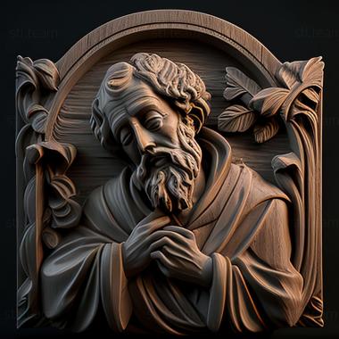 3D model Filippino Lippi (STL)